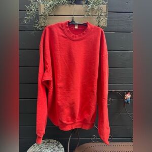 Los Angeles Apparel Vibrant Red Crewneck Sweater
